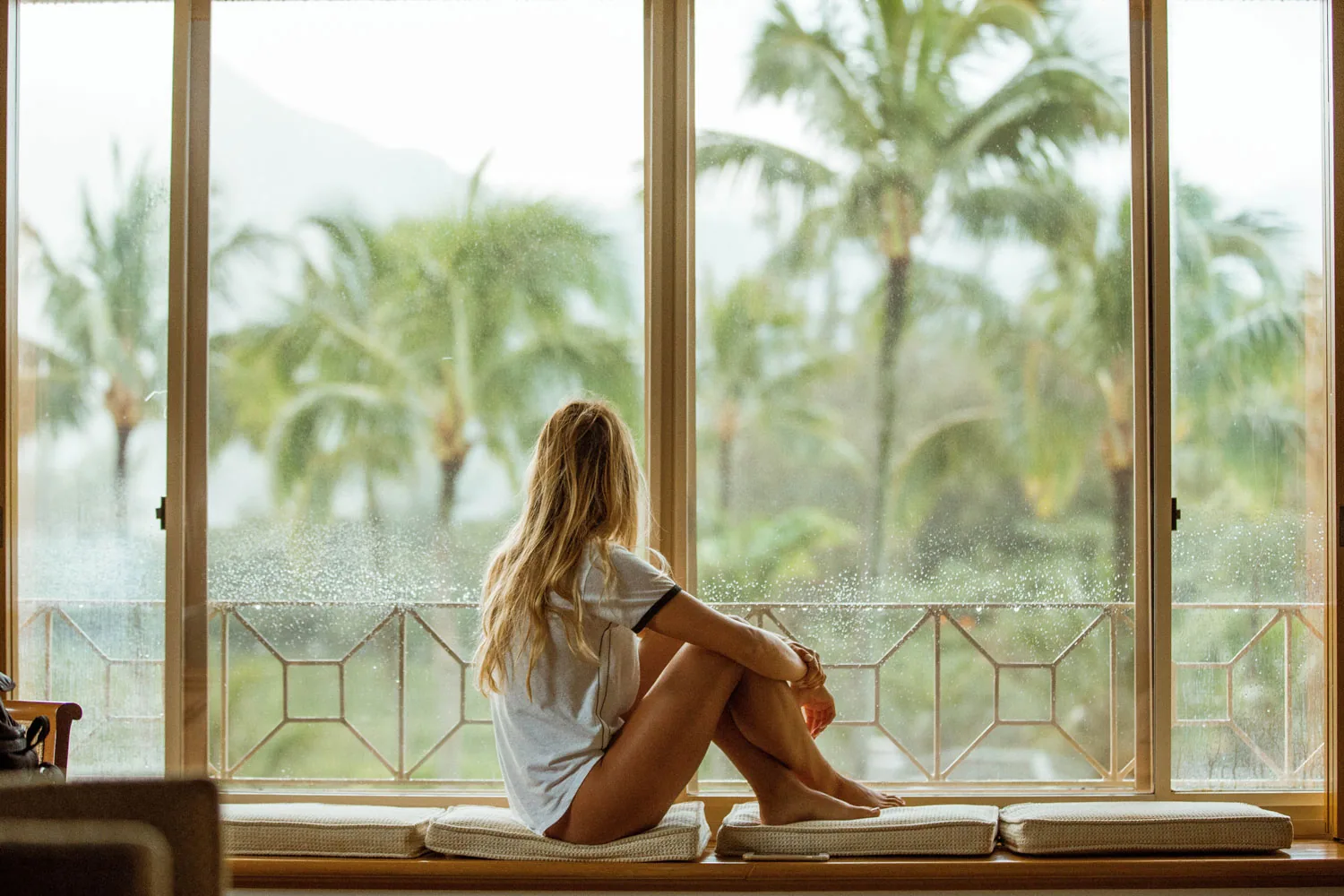 Residential window film installation by Tint Solutions