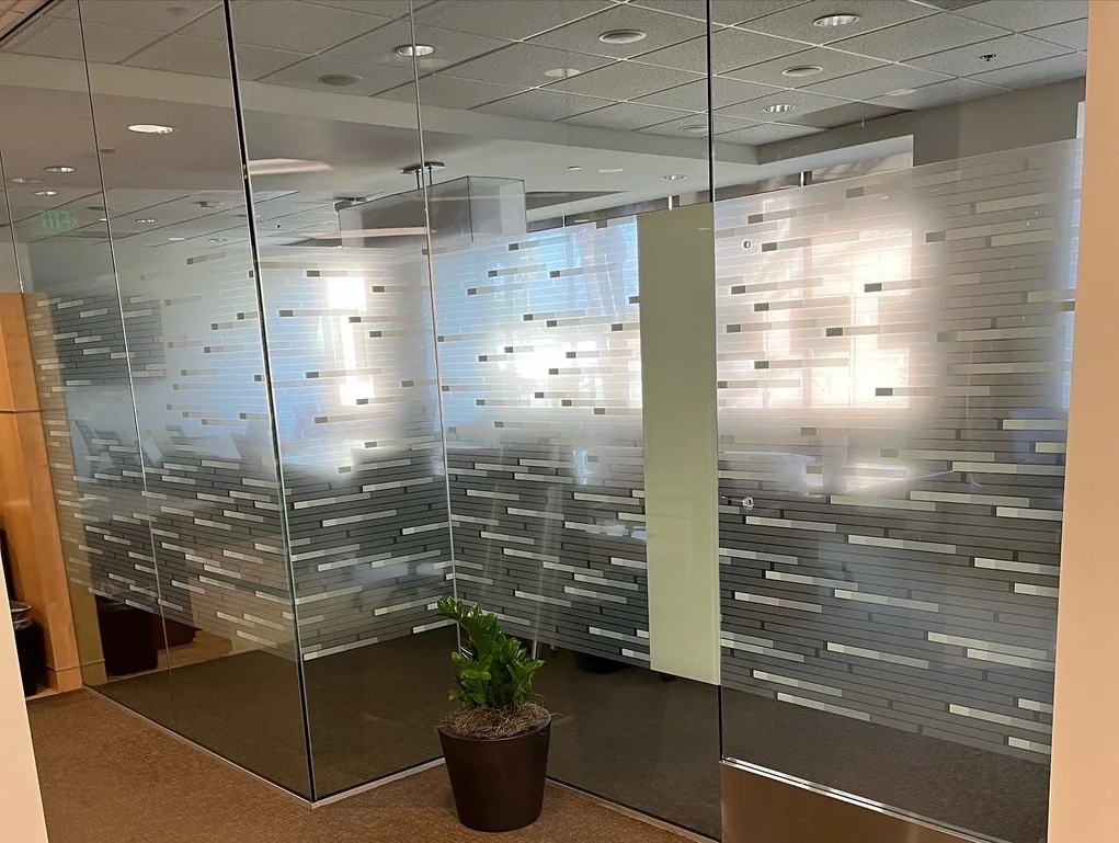 Custom patterned decorative film