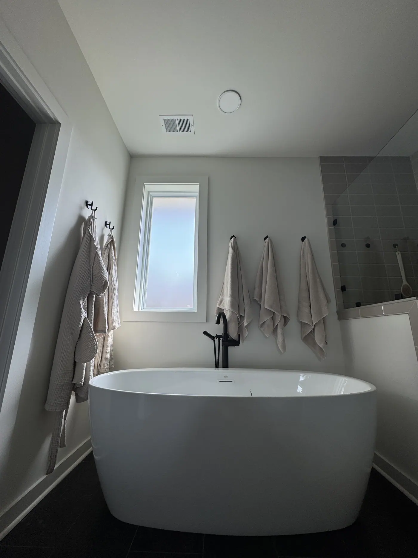 Bathroom window, full privacy