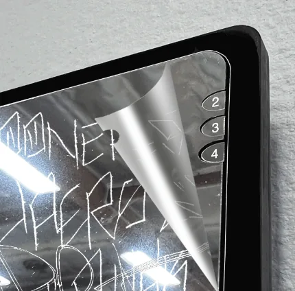 Tagged layer peeling from a multi-layer mirror