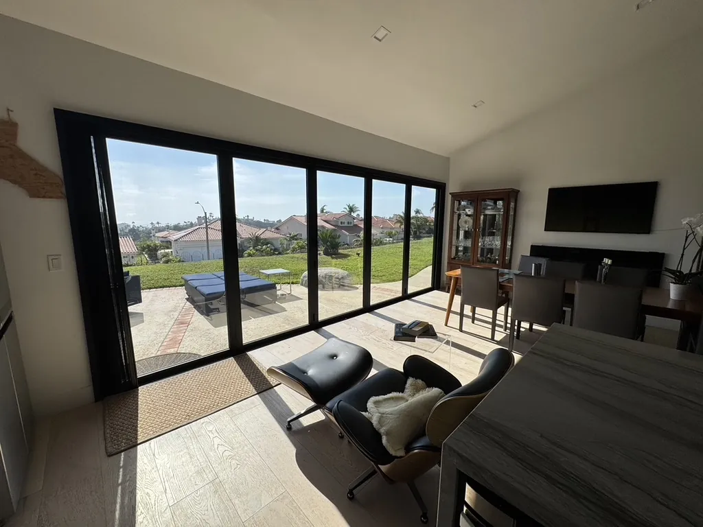 Great room view wall