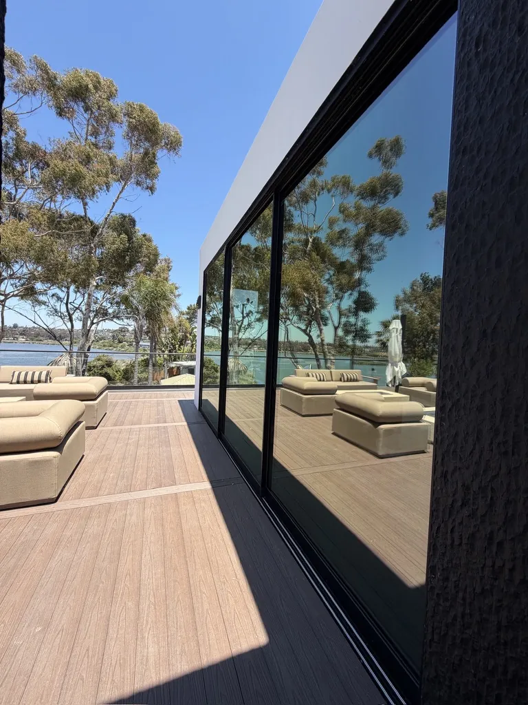 Residential window film installation by Tint Solutions