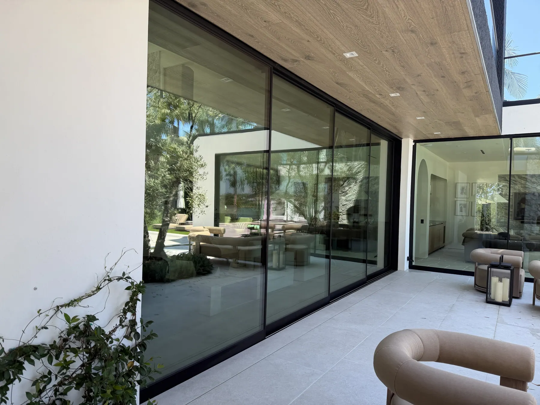 Modern home with Avery Dennison DR OptiTune 30 window film