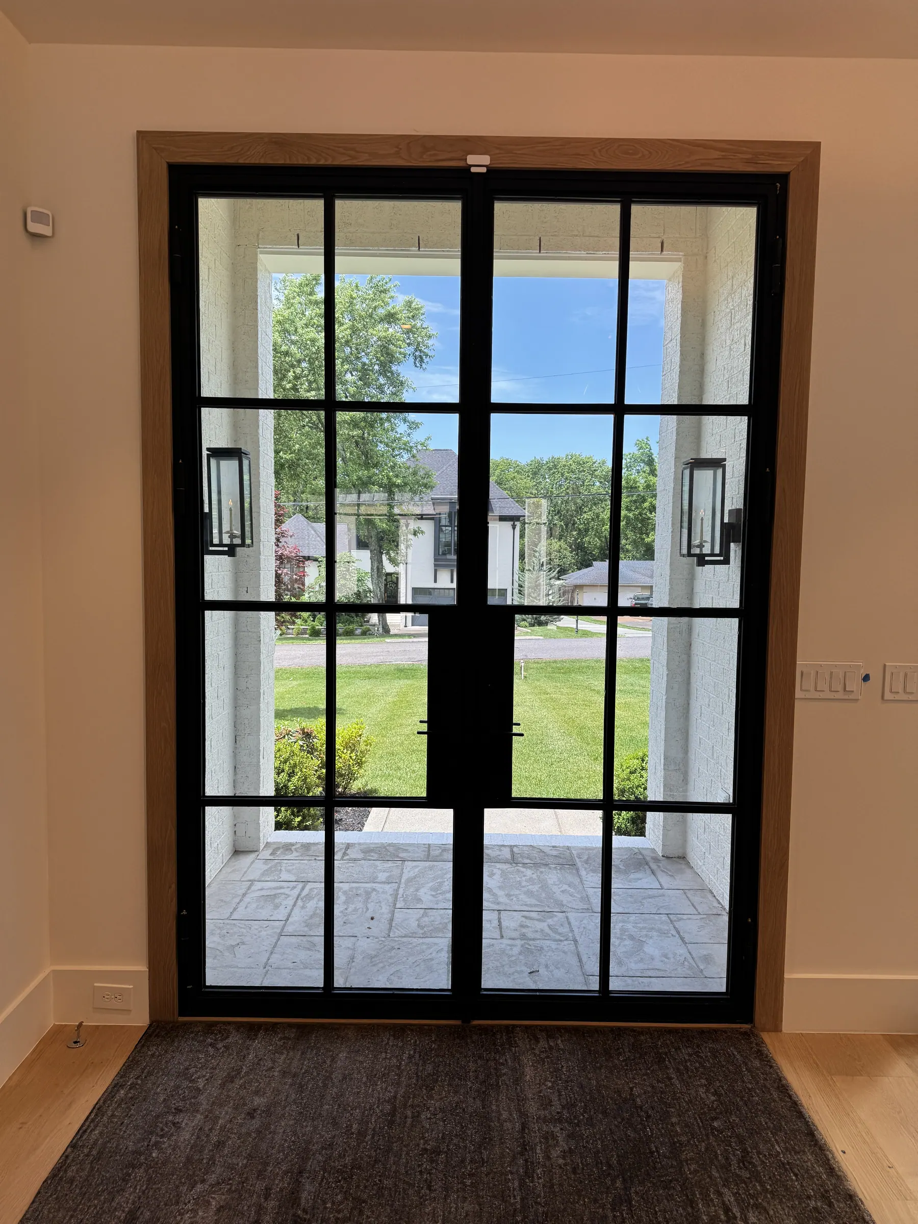 Iron entry doors