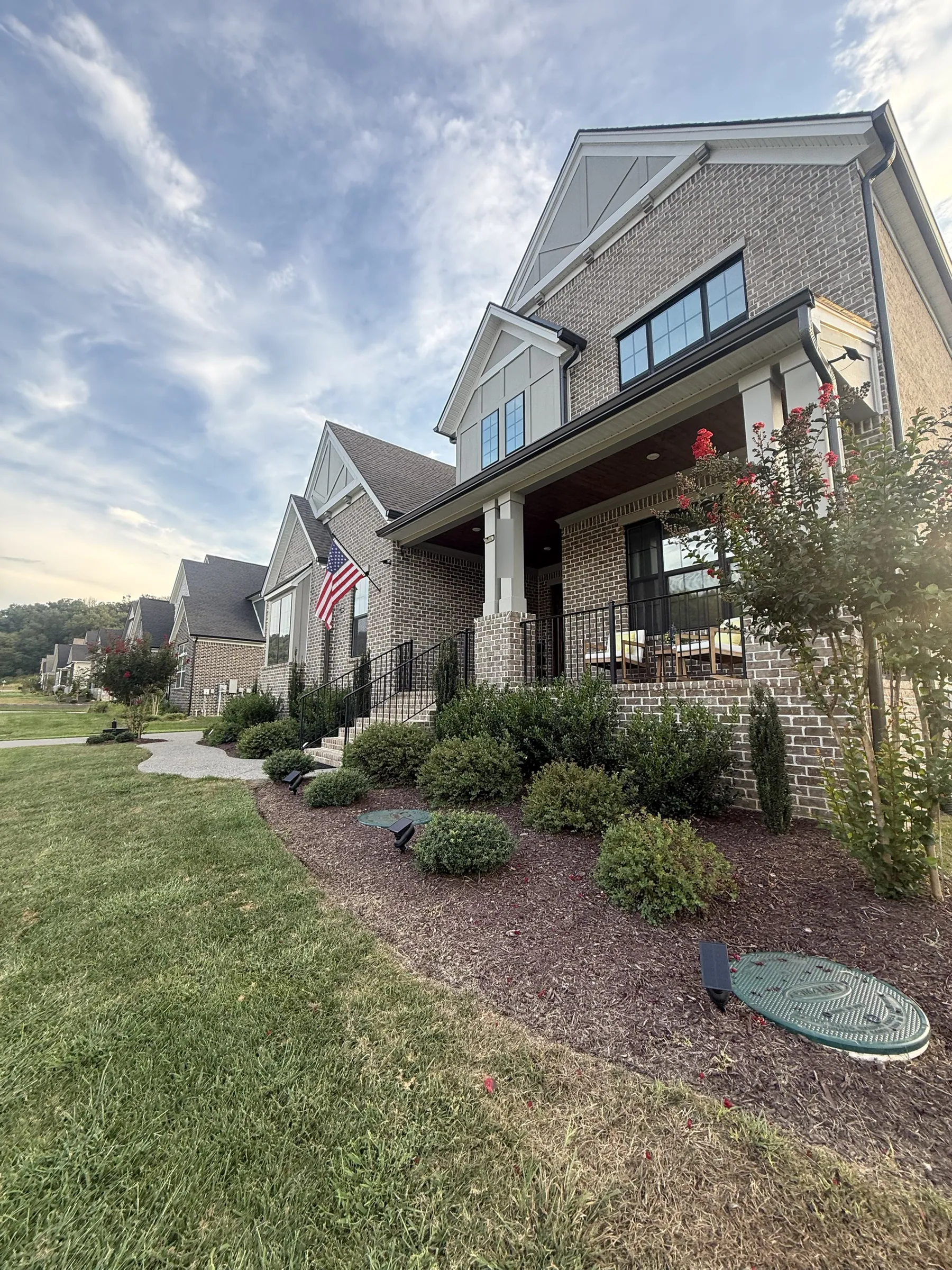 Front elevation and porch windows, DR OptiTune 30